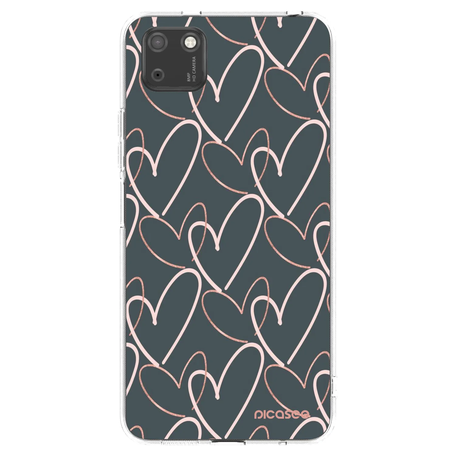 Picasee silikonski prozorni ovitek za Huawei Y5P - Lots of love