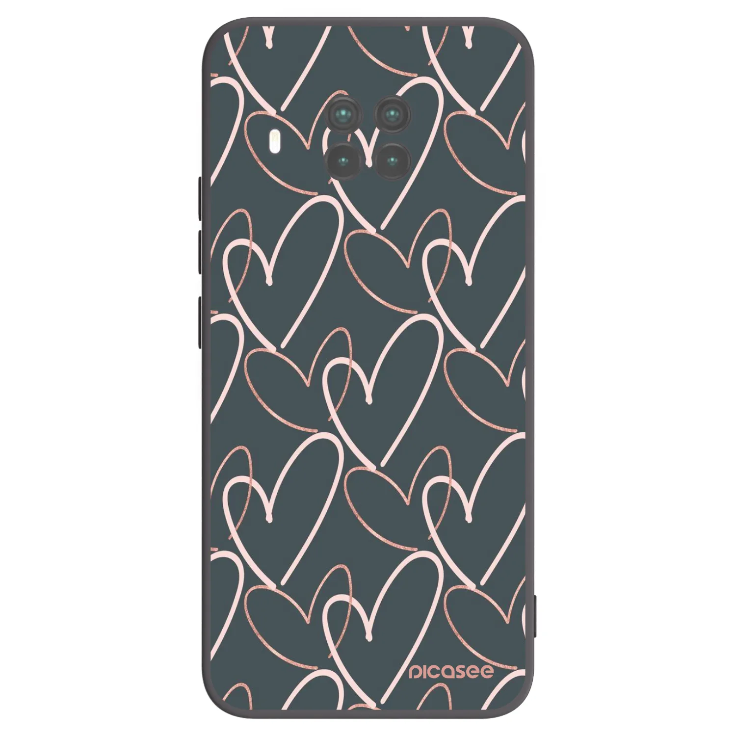 Picasee silikonski črni ovitek za Xiaomi Mi 10T Lite - Lots of love