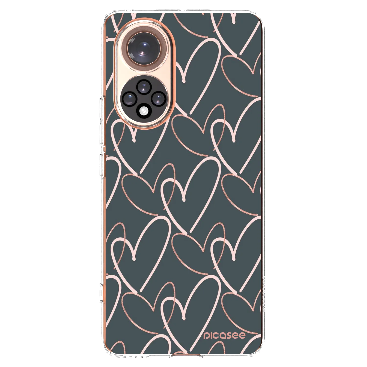 Picasee silikonski prozorni ovitek za Huawei Nova 9 - Lots of love