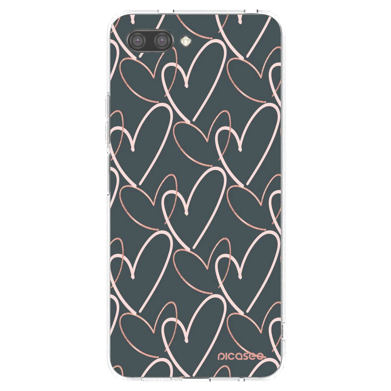 Picasee silikonski prozorni ovitek za Honor 10 - Lots of love