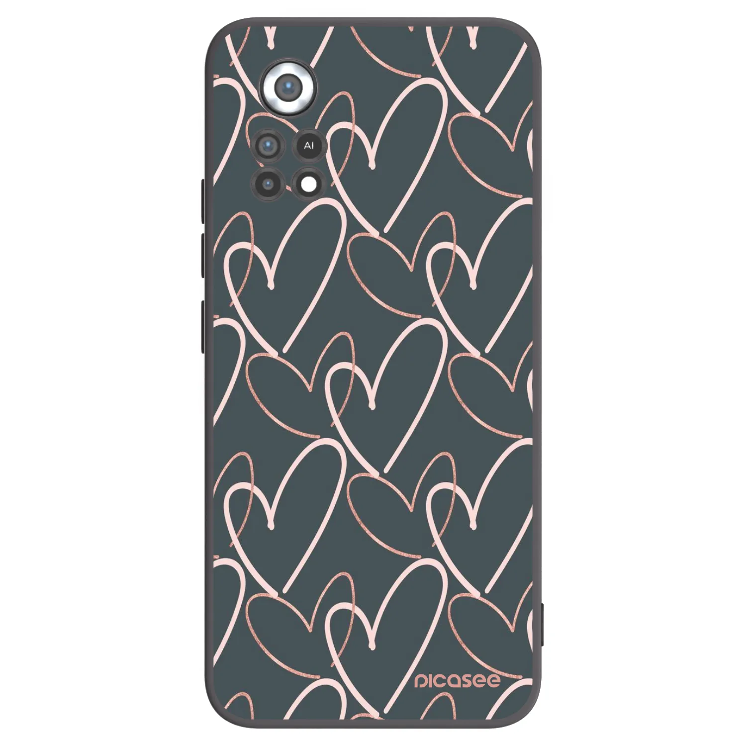 Picasee silikonski črni ovitek za Xiaomi Poco X4 Pro 5G - Lots of love