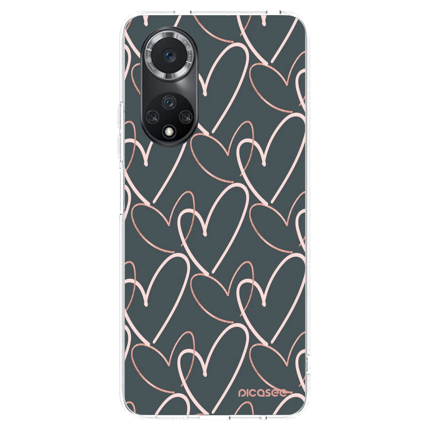 Picasee silikonski prozorni ovitek za Huawei Nova 9 SE - Lots of love