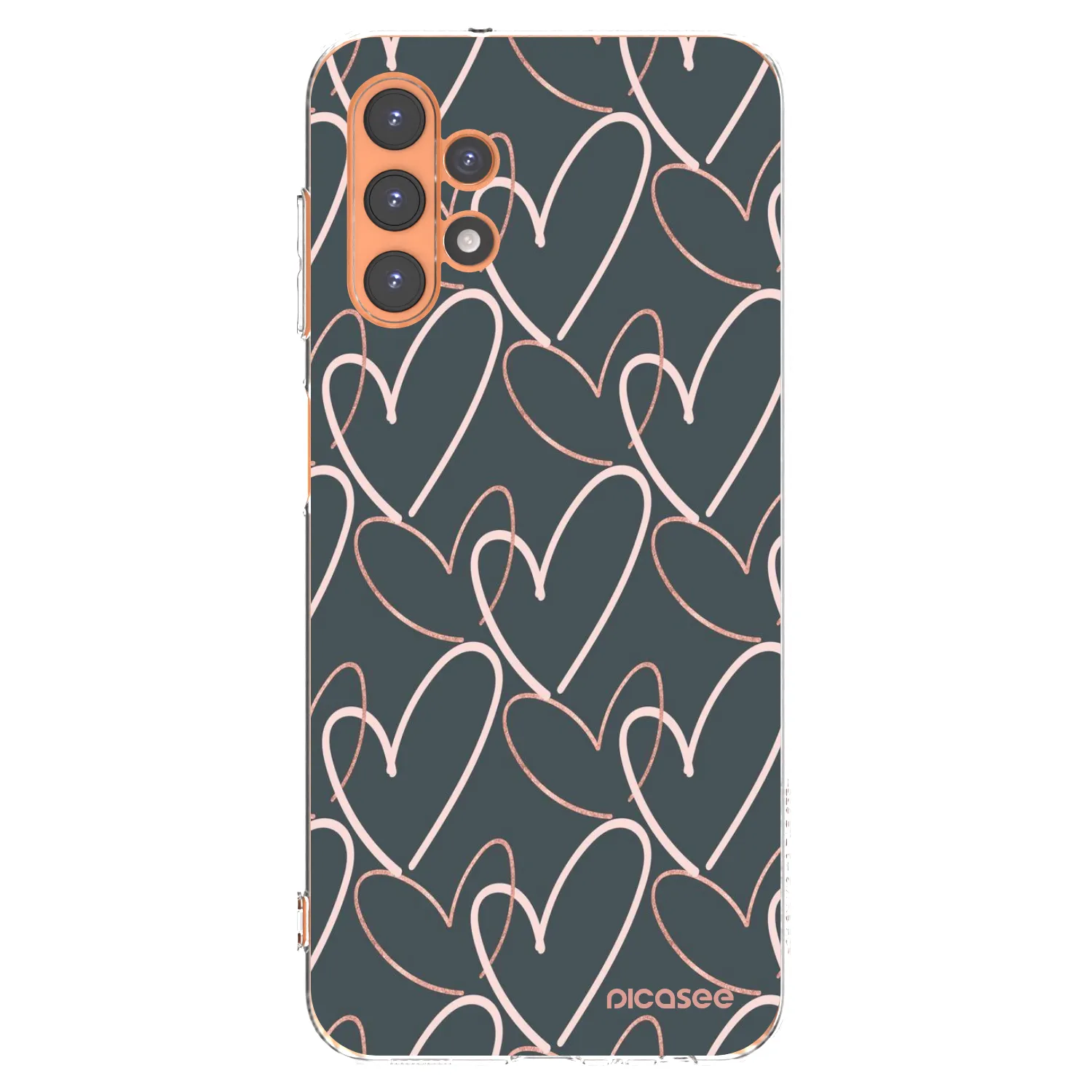 Picasee silikonski prozorni ovitek za Samsung Galaxy A13 4G A135 - Lots of love