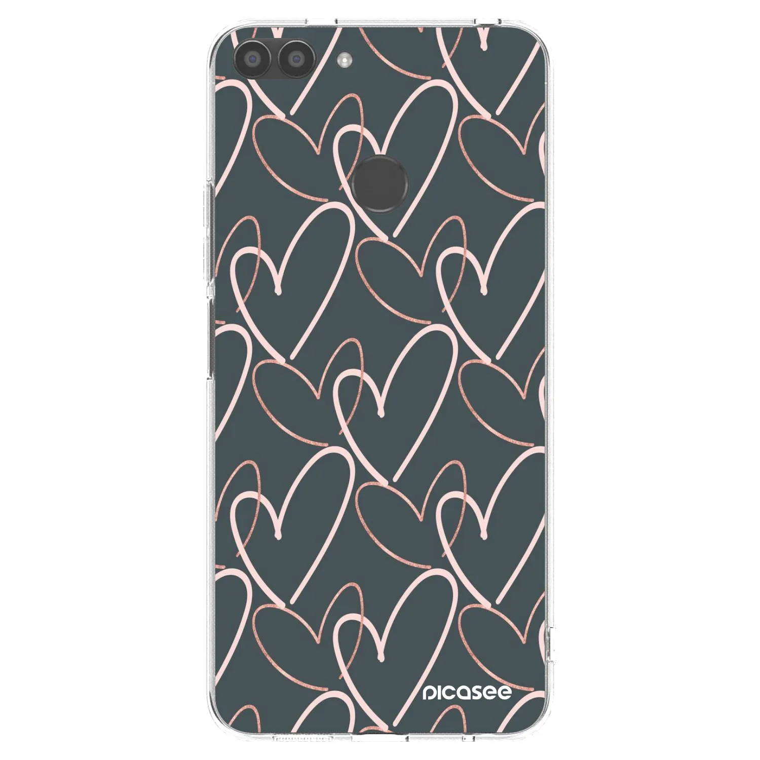Picasee silikonski prozorni ovitek za Huawei P Smart - Lots of love