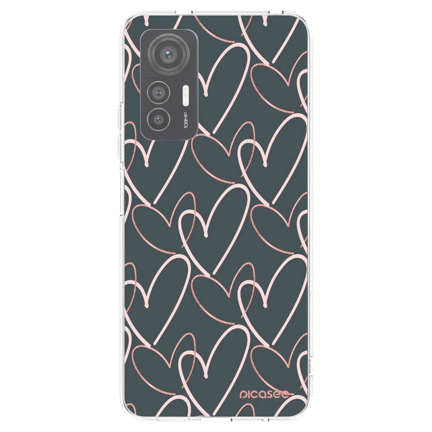 Picasee silikonski prozorni ovitek za Xiaomi 12 Lite - Lots of love