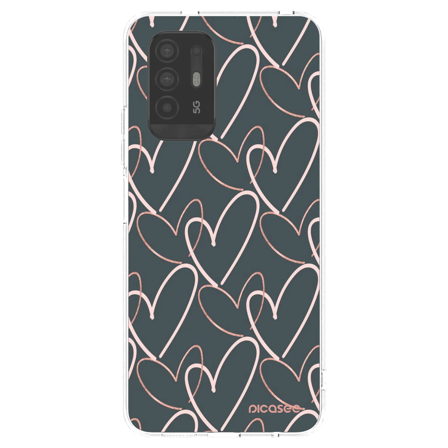 Picasee silikonski prozorni ovitek za OPPO A94 5G - Lots of love