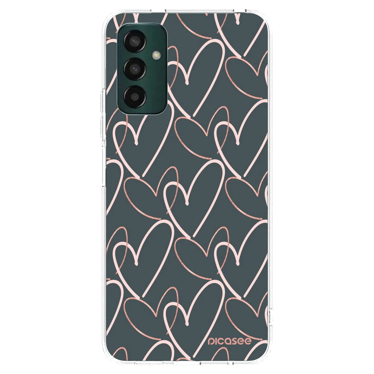 Picasee silikonski prozorni ovitek za Samsung Galaxy M23 5G - Lots of love