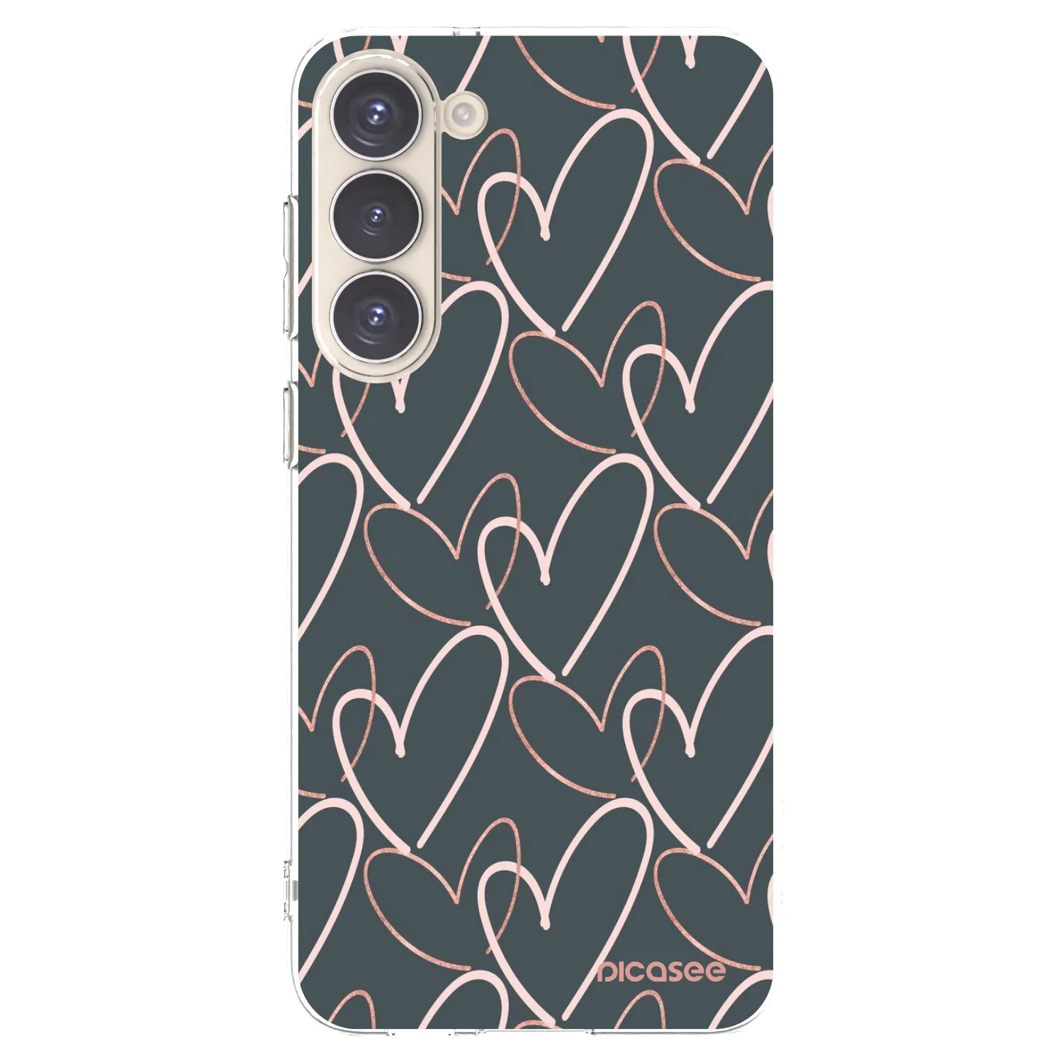 Picasee silikonski prozorni ovitek za Samsung Galaxy S23+ 5G - Lots of love