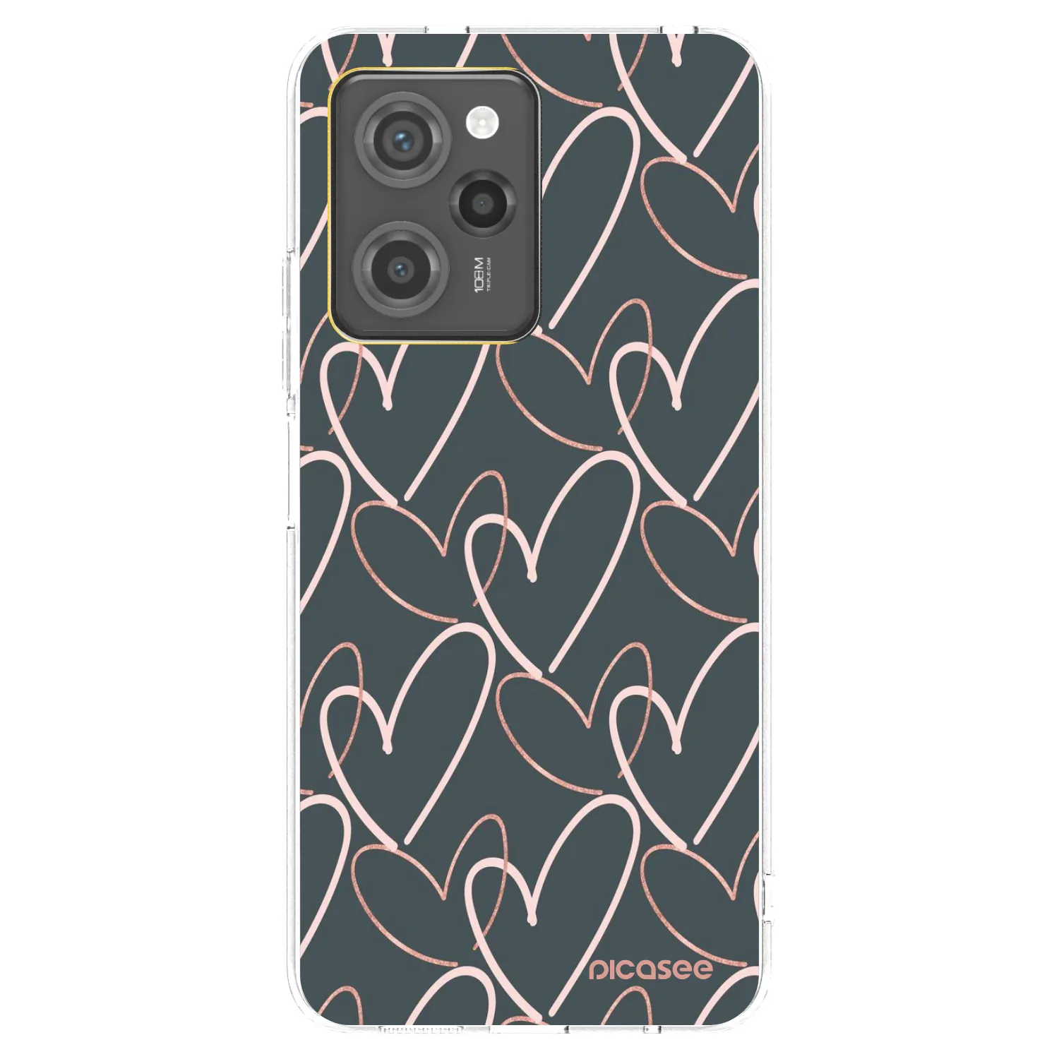 Picasee silikonski prozorni ovitek za Xiaomi Poco X5 Pro - Lots of love
