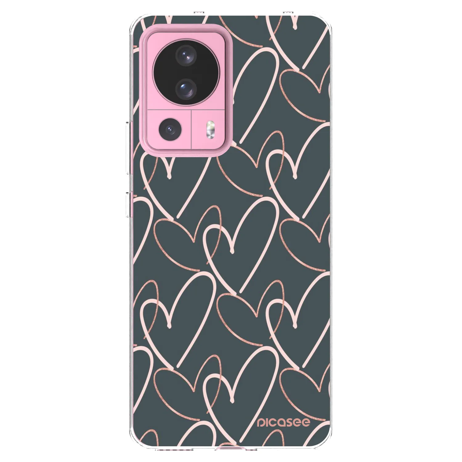 Picasee silikonski prozorni ovitek za Xiaomi 13 Lite - Lots of love