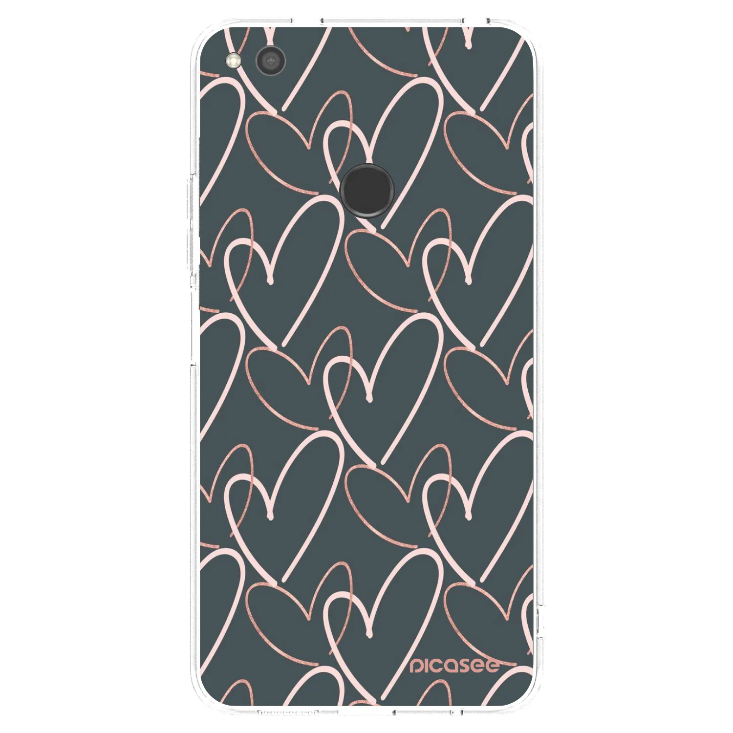 Picasee silikonski prozorni ovitek za Huawei P9 Lite 2017 - Lots of love