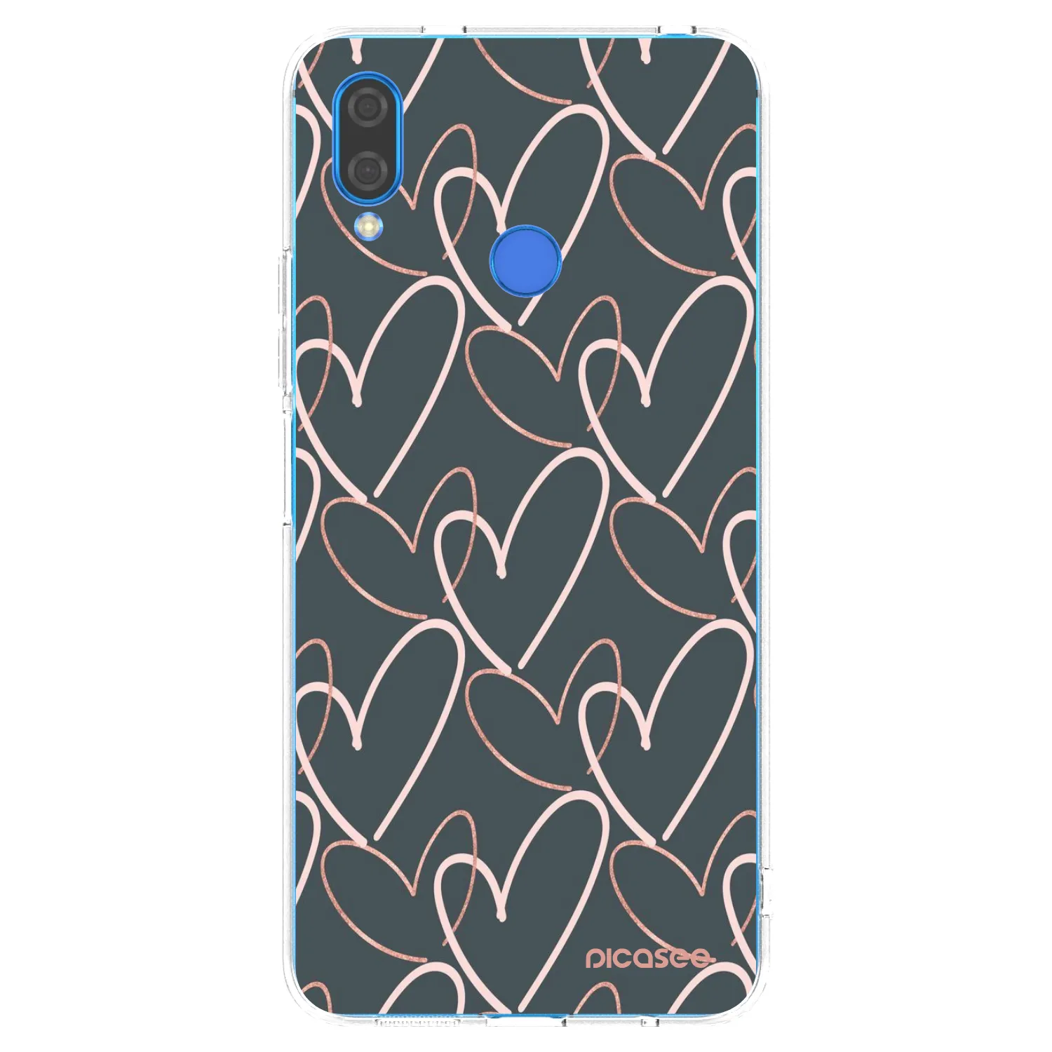 Picasee silikonski prozorni ovitek za Huawei Nova 3 - Lots of love