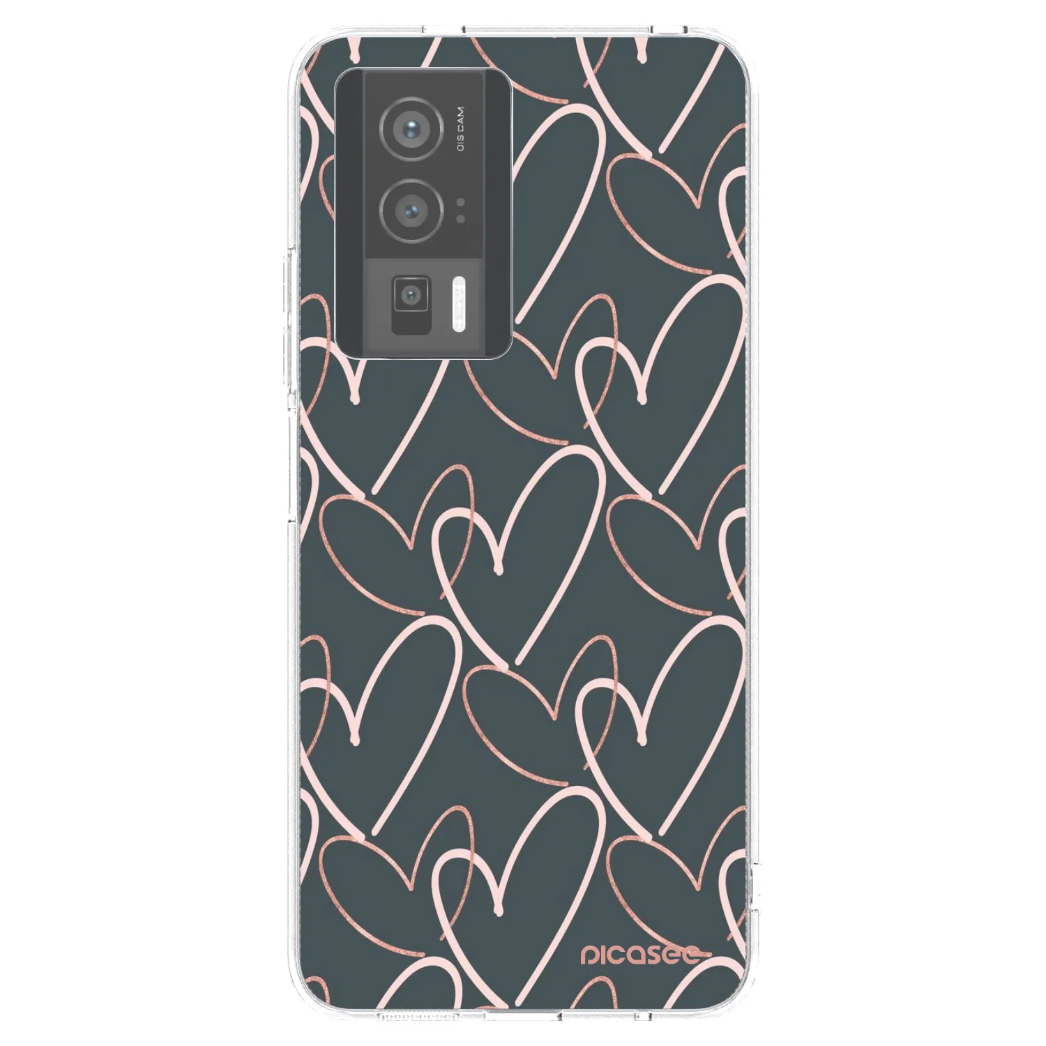 Picasee silikonski prozorni ovitek za Xiaomi Poco F5 Pro 5G - Lots of love