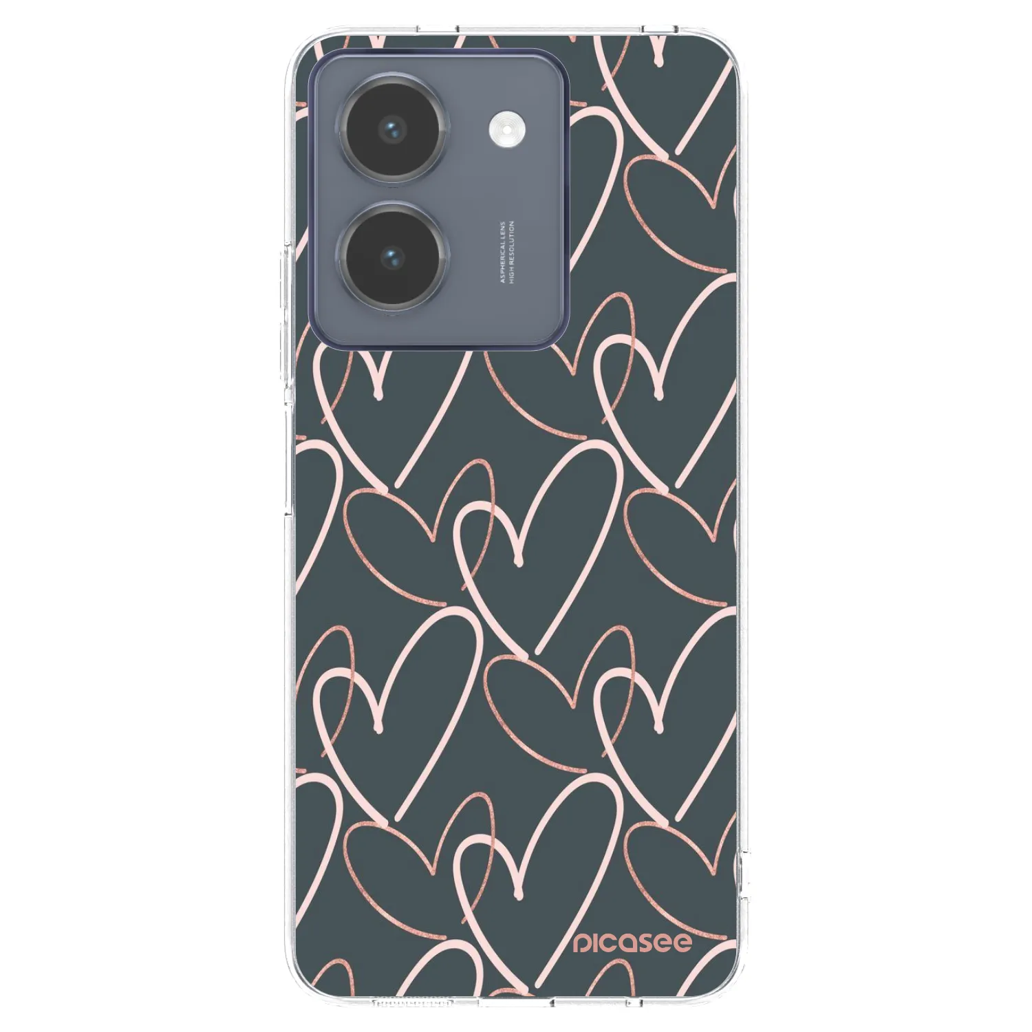 Picasee silikonski prozorni ovitek za Vivo Y36 4G - Lots of love