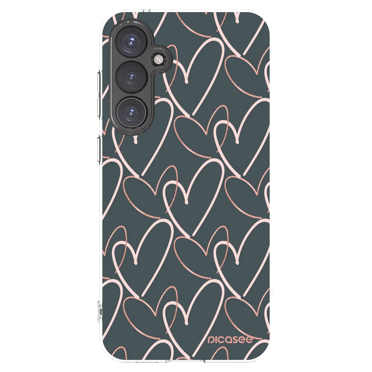 Picasee silikonski prozorni ovitek za Samsung Galaxy S23 FE S711B - Lots of love