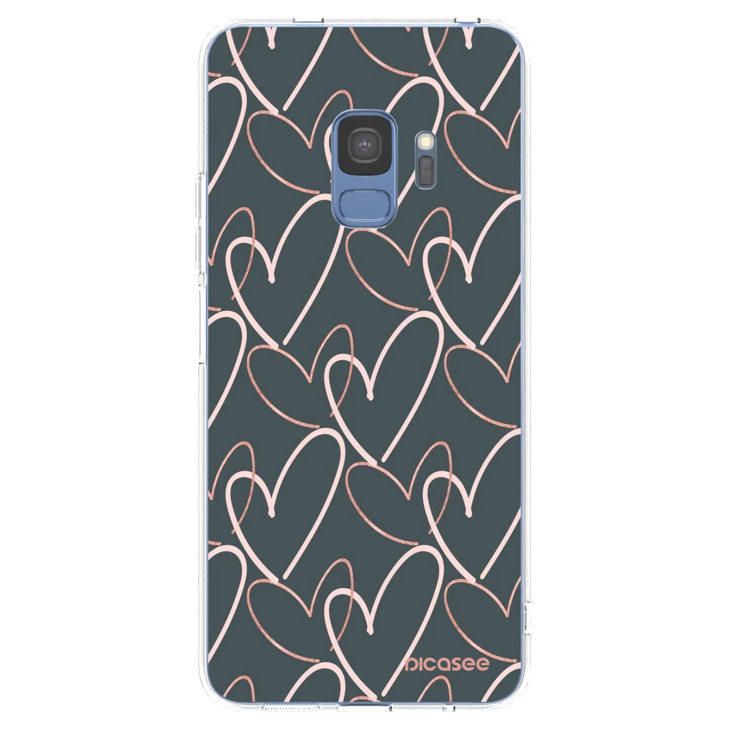 Picasee silikonski prozorni ovitek za Samsung Galaxy S9 G960F - Lots of love