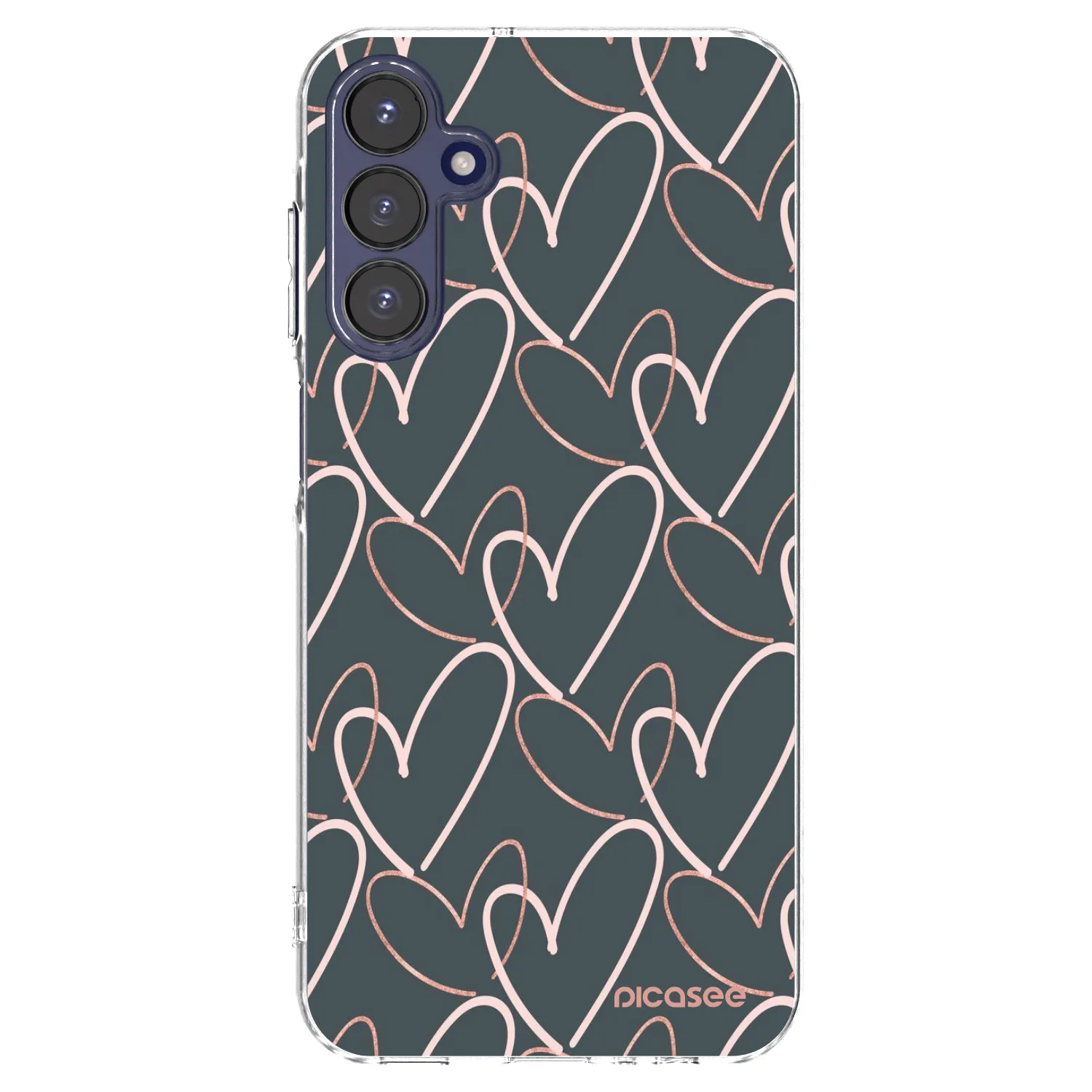 Picasee silikonski prozorni ovitek za Samsung Galaxy A15 A155F 4G - Lots of love