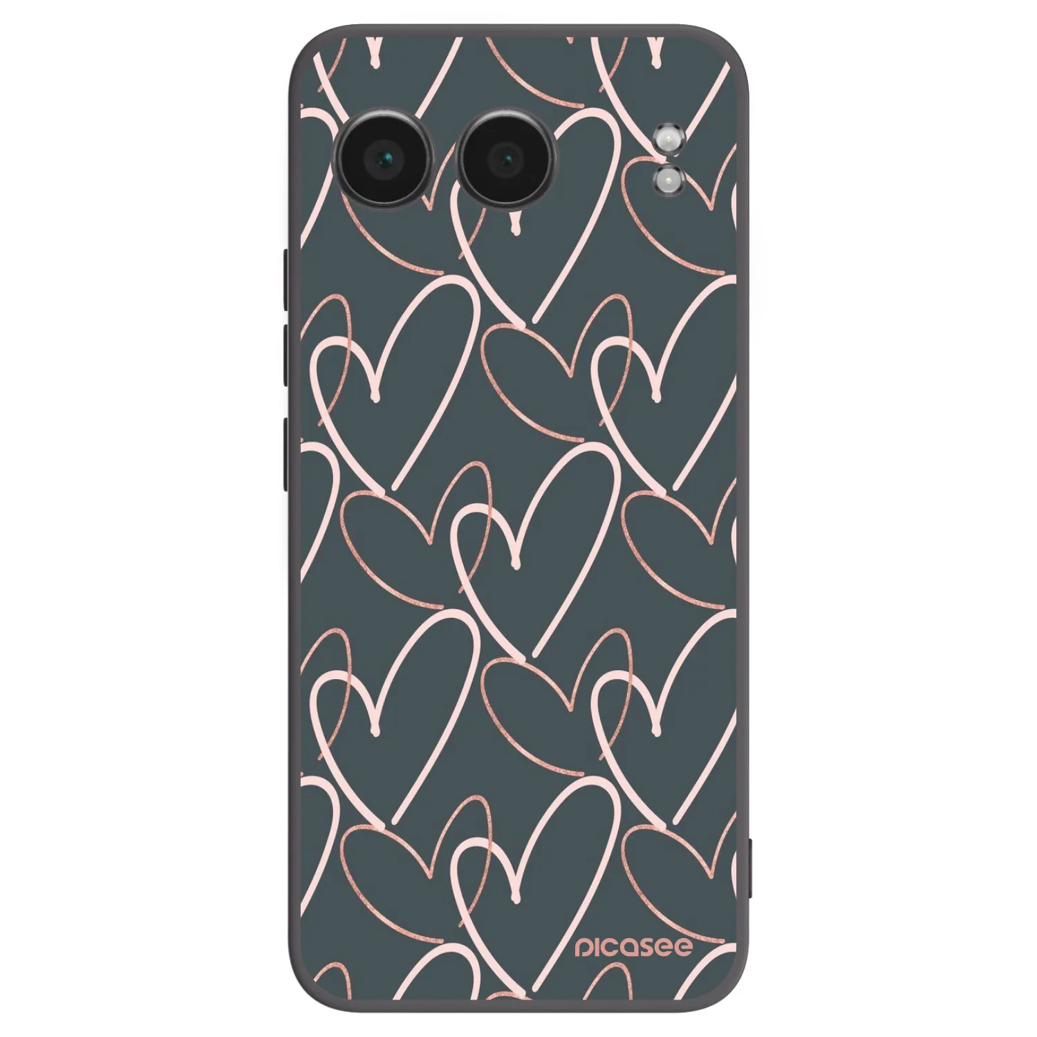 Picasee silikonski črni ovitek za OnePlus Nord 4 - Lots of love