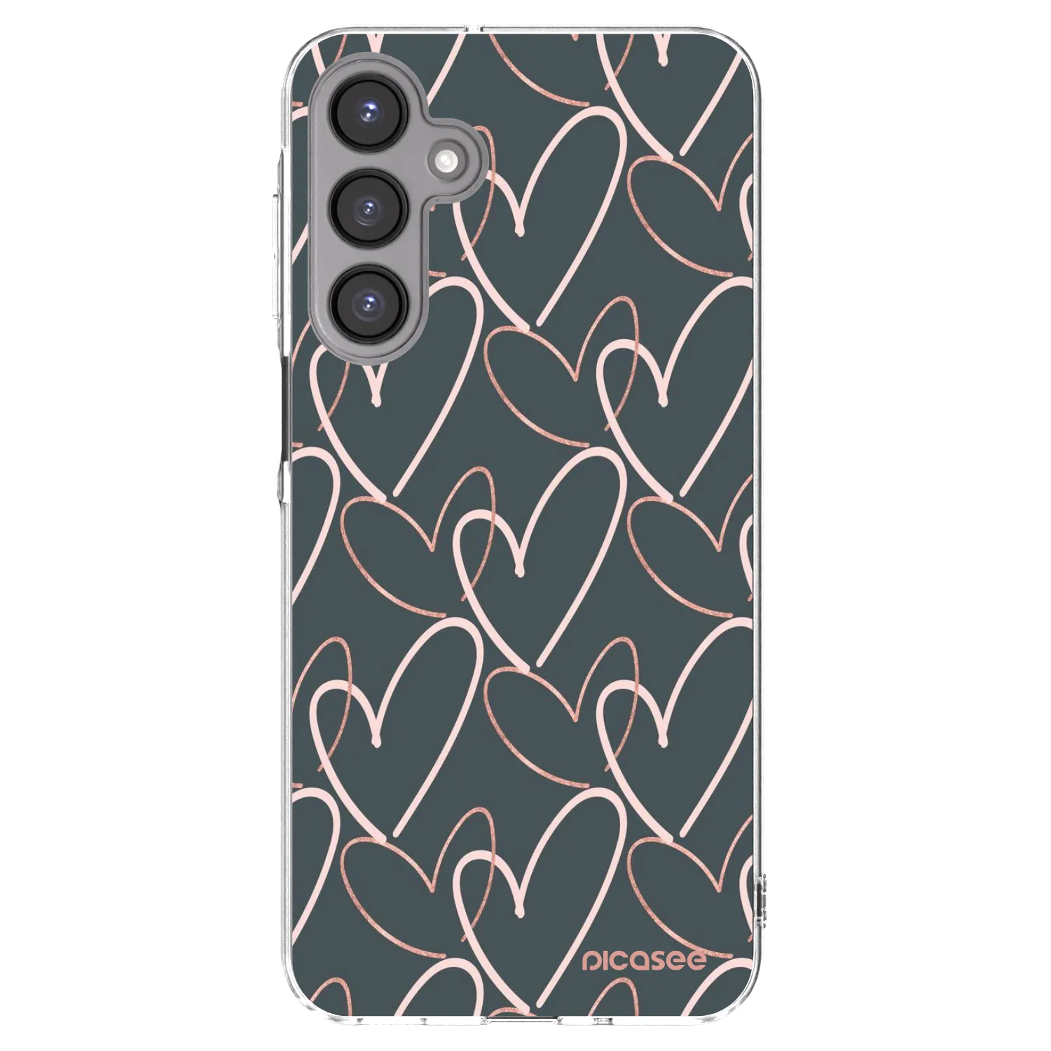 Picasee silikonski prozorni ovitek za Samsung Galaxy A16 5G - Lots of love