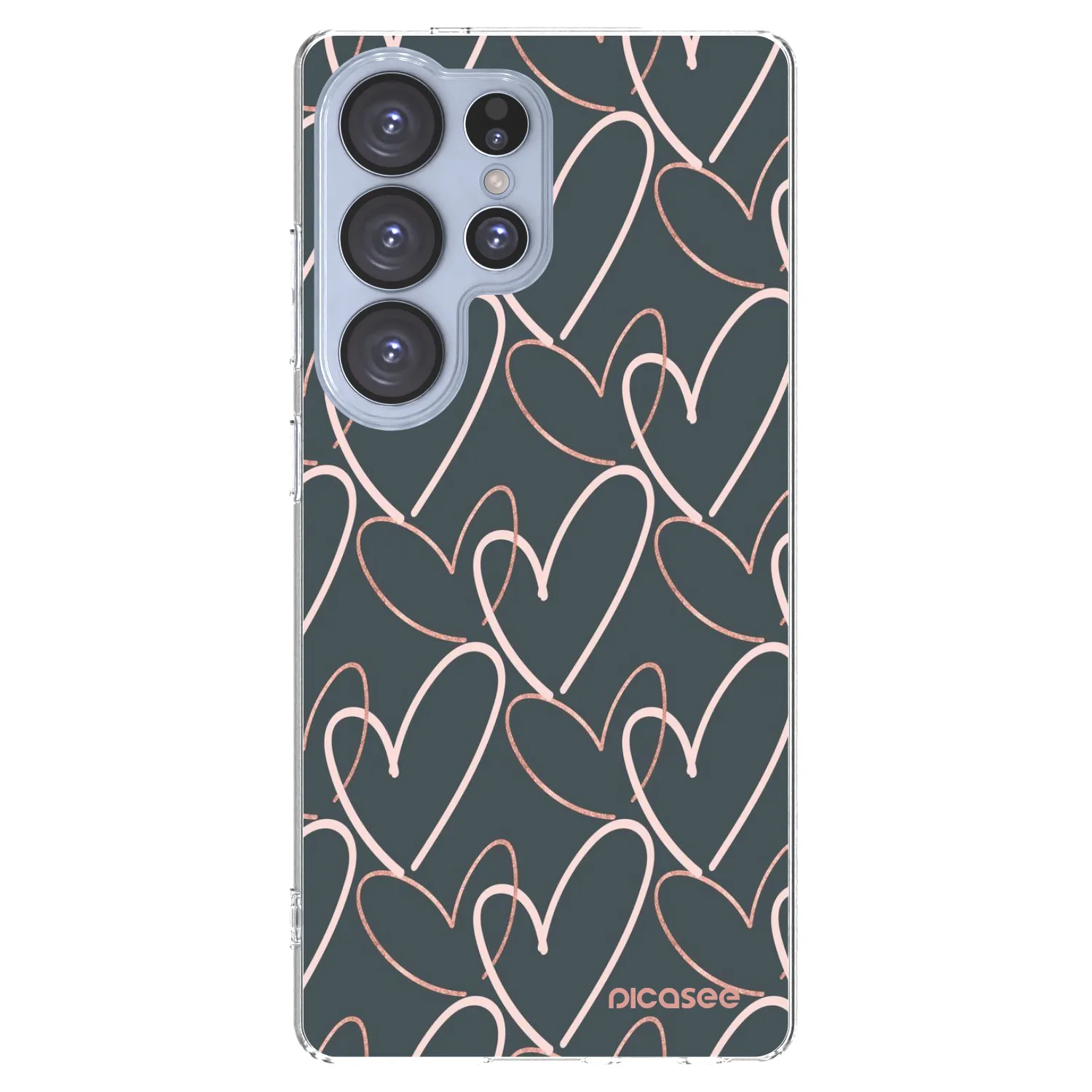 Picasee silikonski prozorni ovitek za Samsung Galaxy S25 Ultra 5G - Lots of love