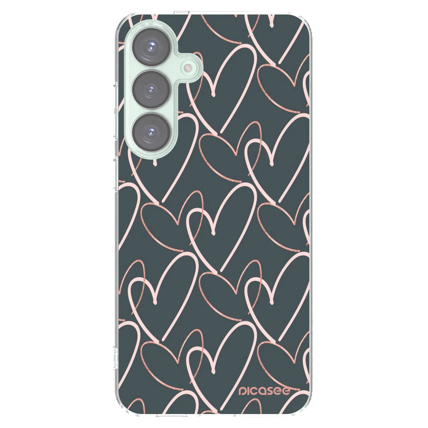 Picasee silikonski prozorni ovitek za Samsung Galaxy S25+ 5G - Lots of love