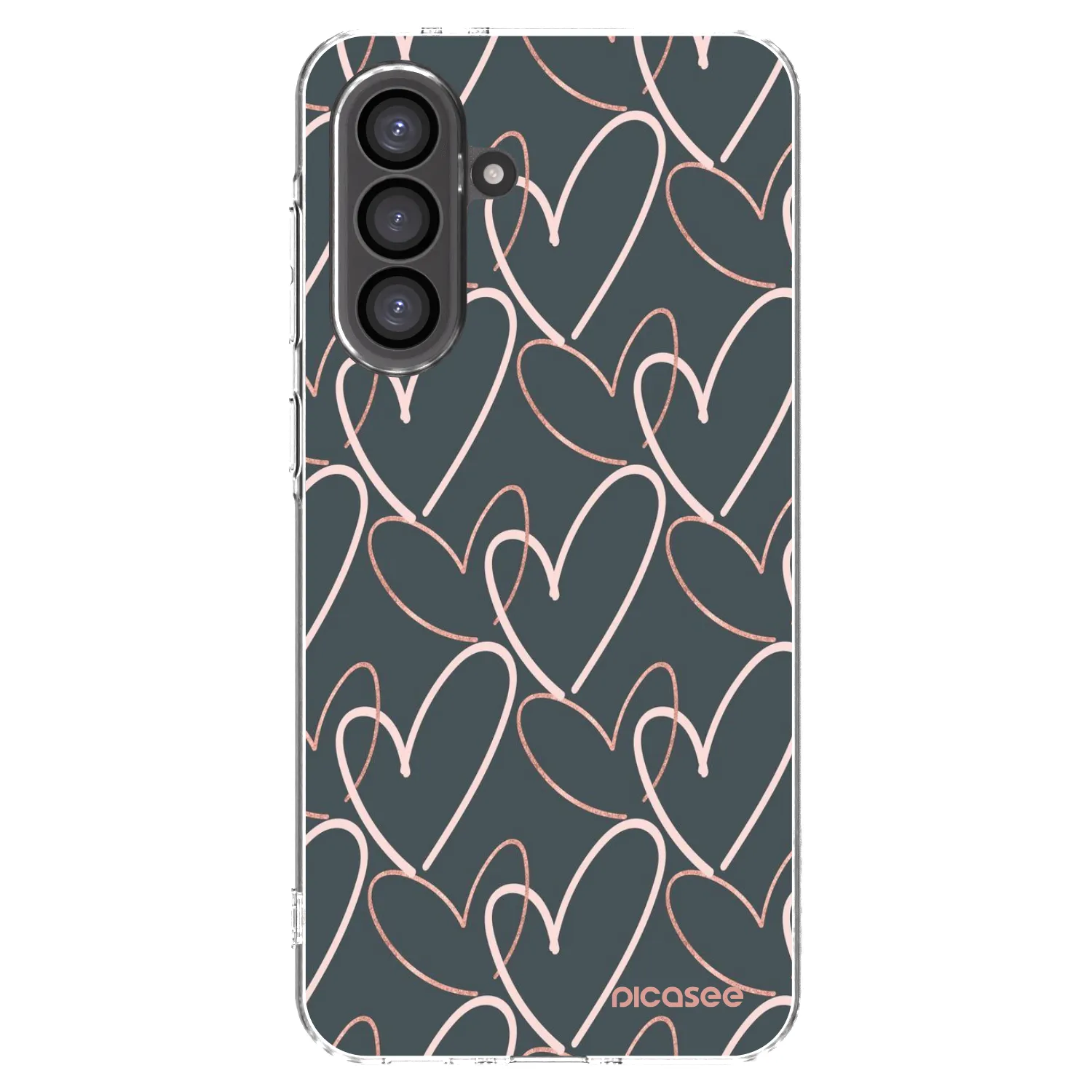 Picasee silikonski prozorni ovitek za Samsung Galaxy A36 5G - Lots of love