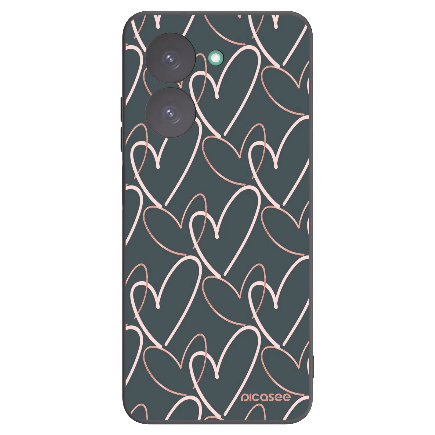 Picasee silikonski črni ovitek za Xiaomi Redmi A5 - Lots of love