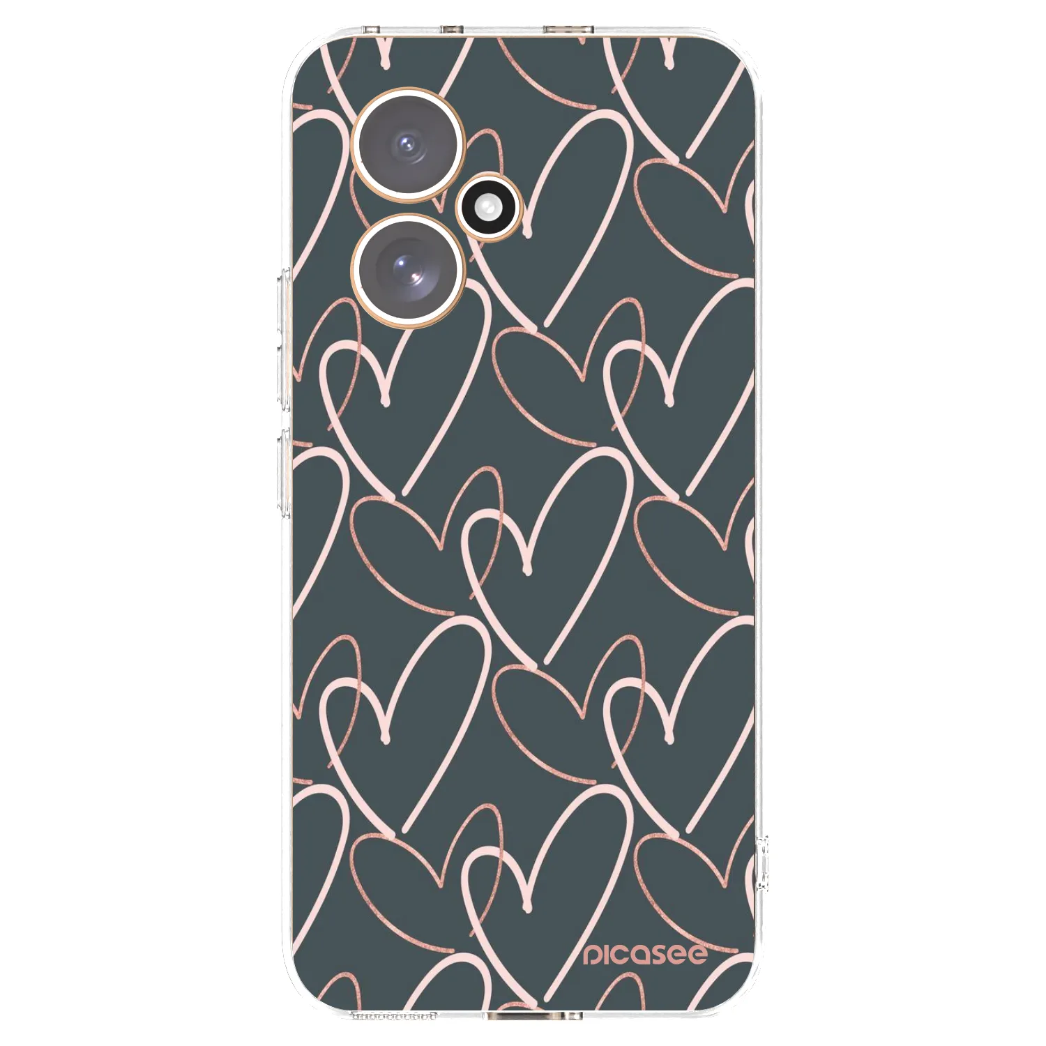 Picasee silikonski prozorni ovitek za Honor 400 5G - Lots of love