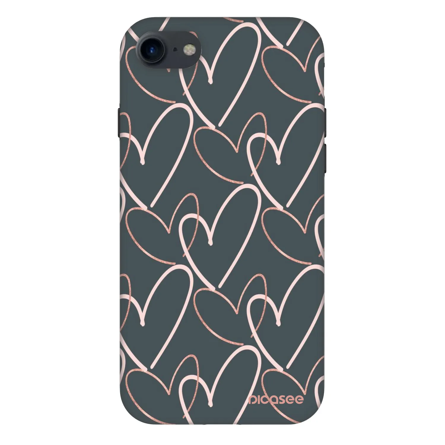 Picasee Fashion Case za Apple iPhone SE 2022 - Lots of love