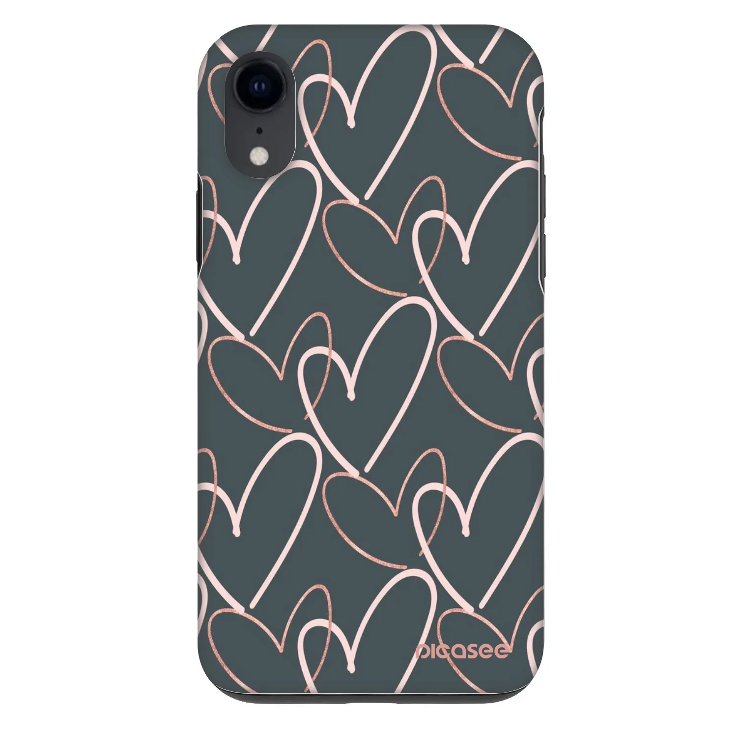 Picasee Fashion Case za Apple iPhone XR - Lots of love