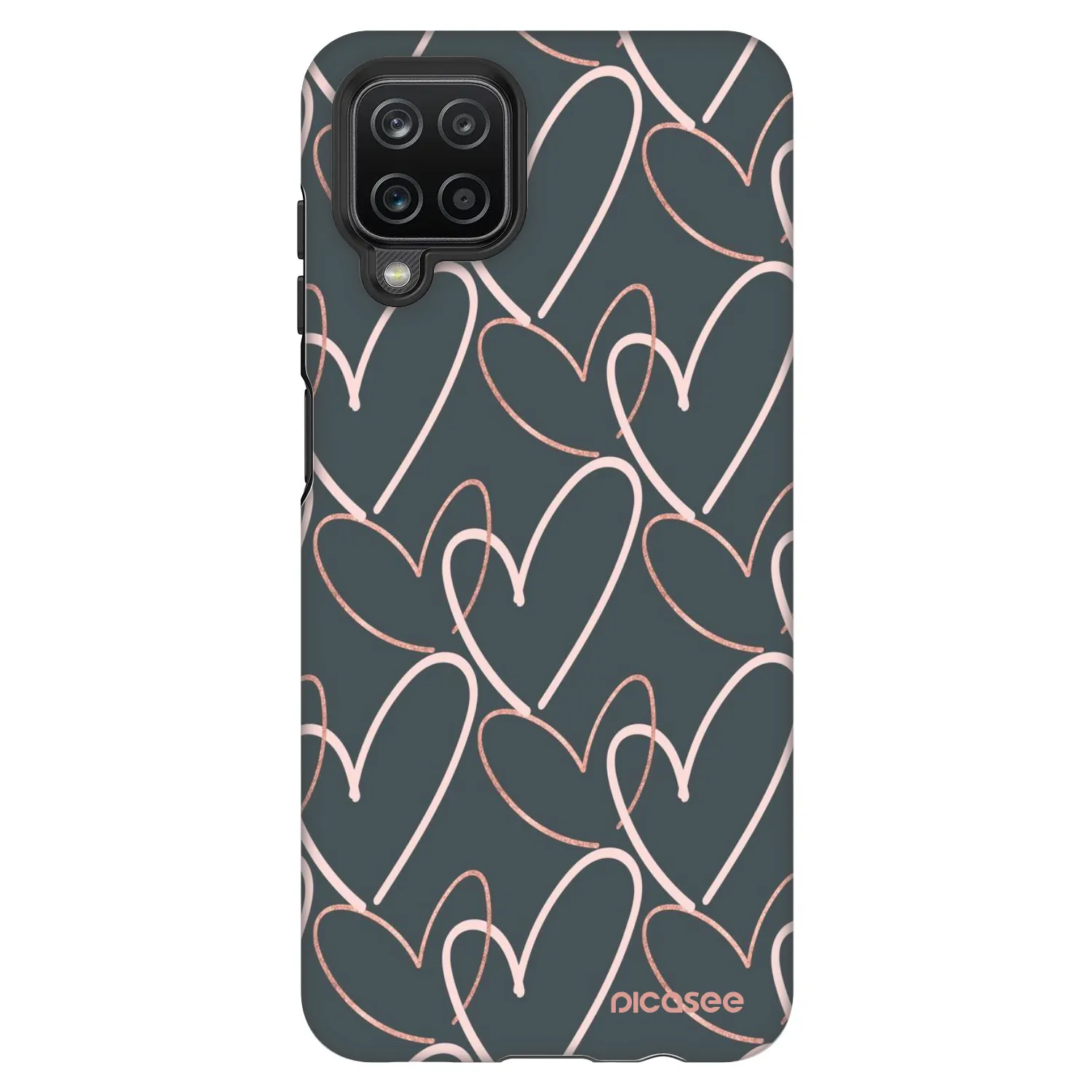 Picasee Fashion Case za Samsung Galaxy A12 A125F - Lots of love