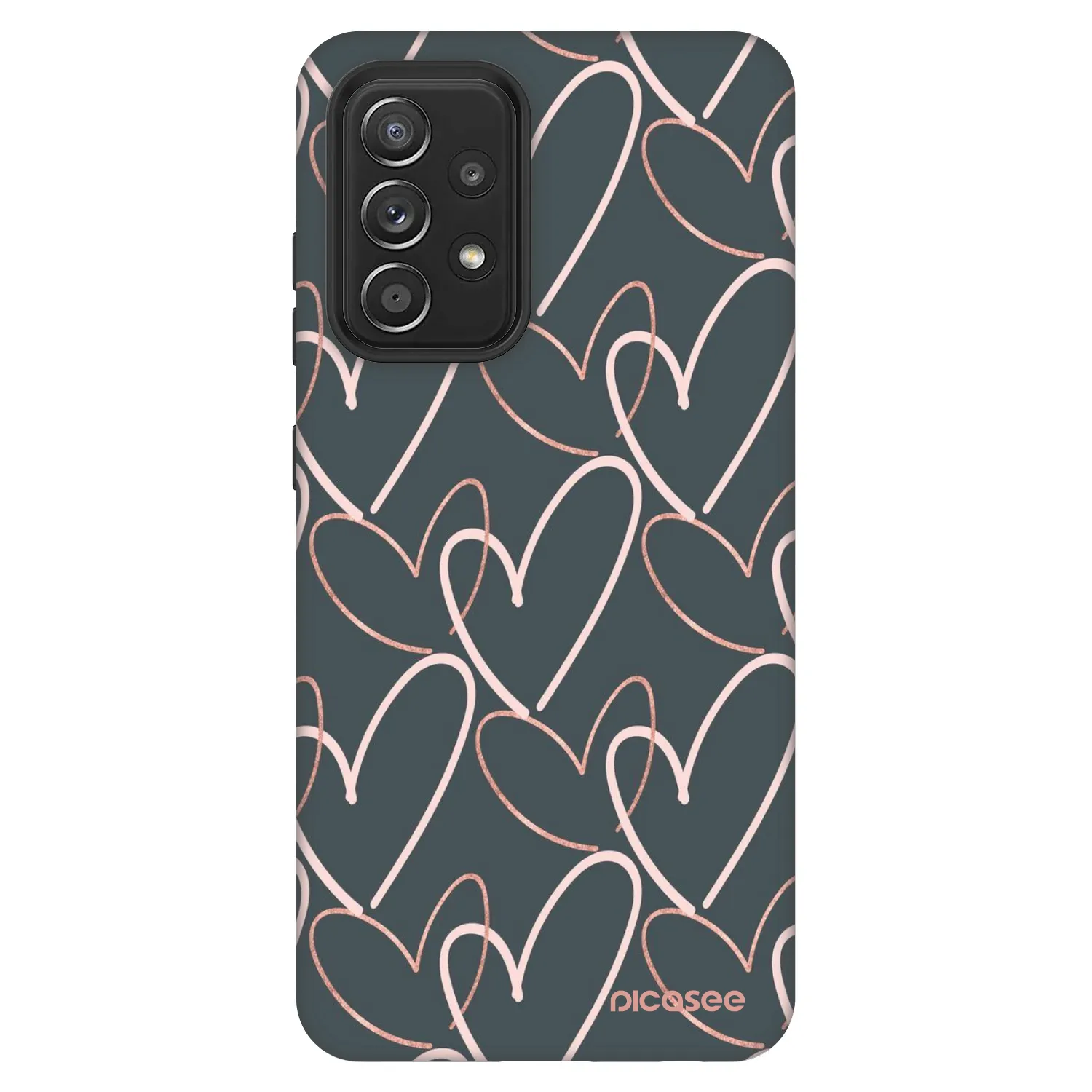 Picasee Fashion Case za Samsung Galaxy A52 5G A525F - Lots of love