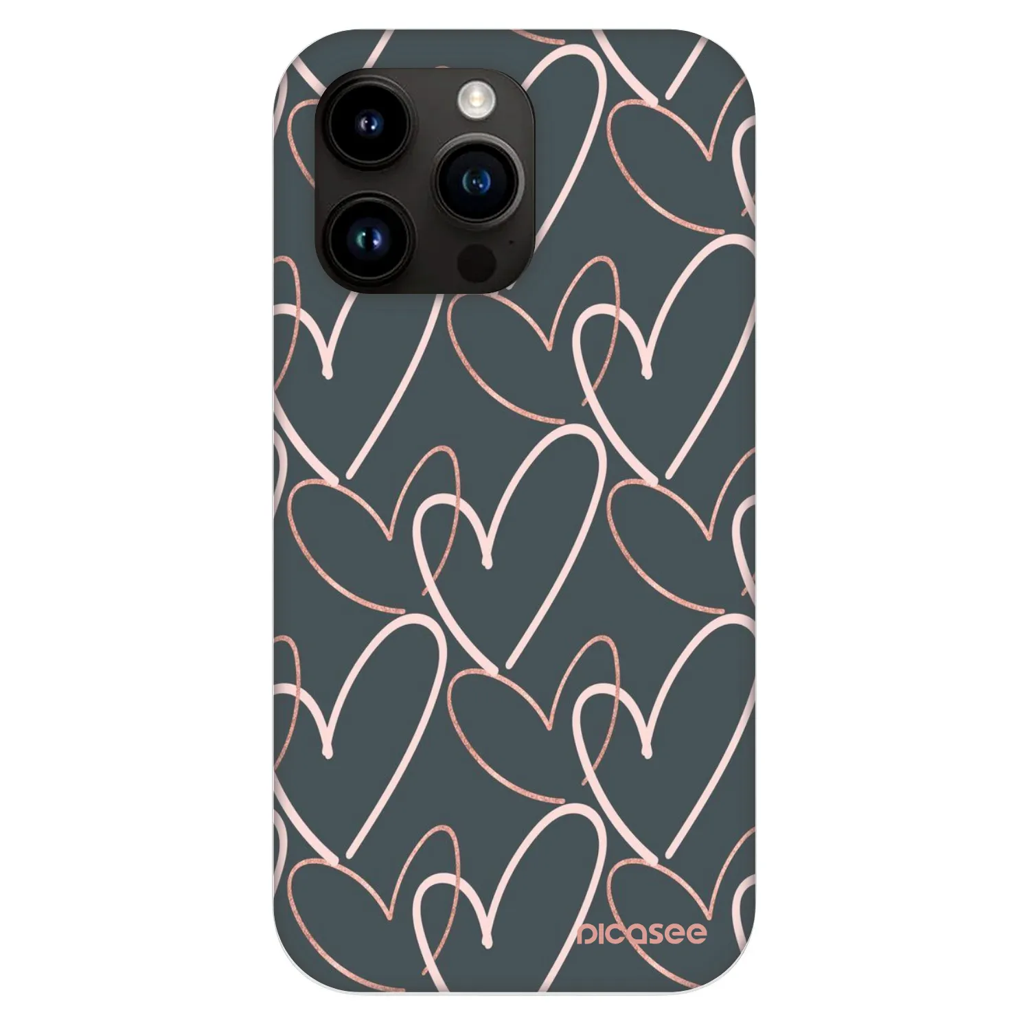 Picasee Fashion Case MagSafe za Apple iPhone 13 Pro - Lots of love
