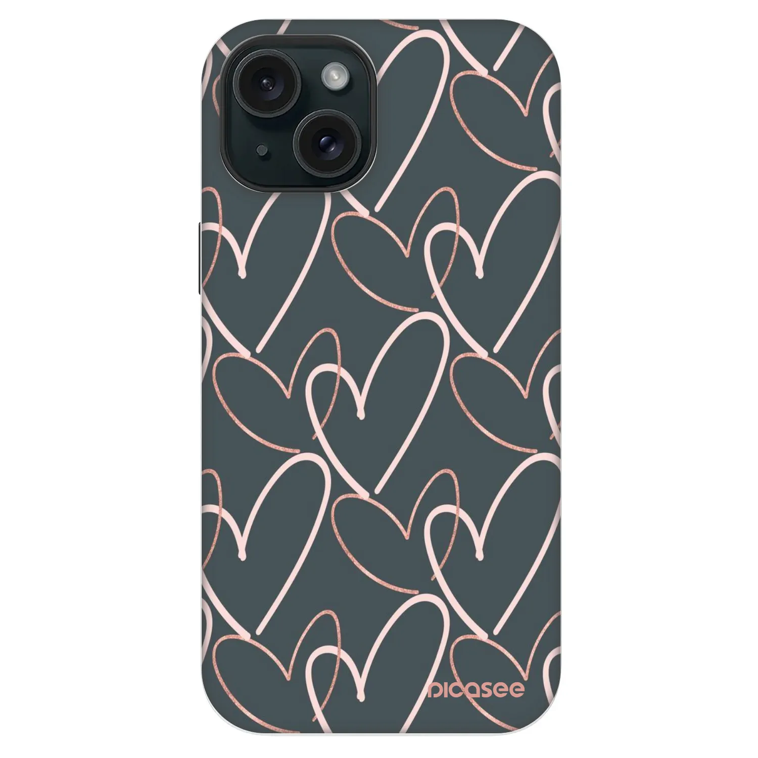 Picasee Fashion Case MagSafe za Apple iPhone 14 - Lots of love