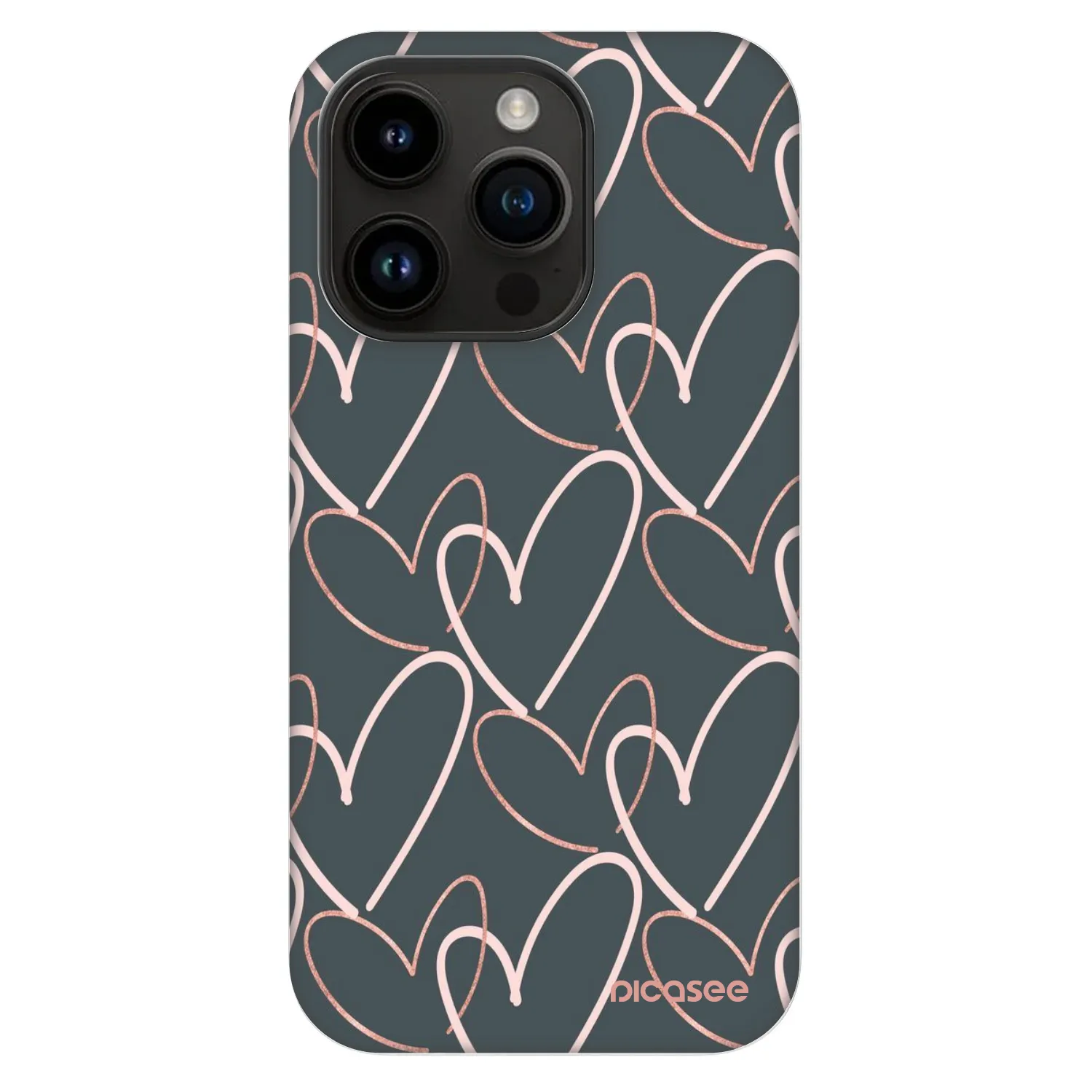 Picasee Fashion Case MagSafe za Apple iPhone 14 Pro - Lots of love