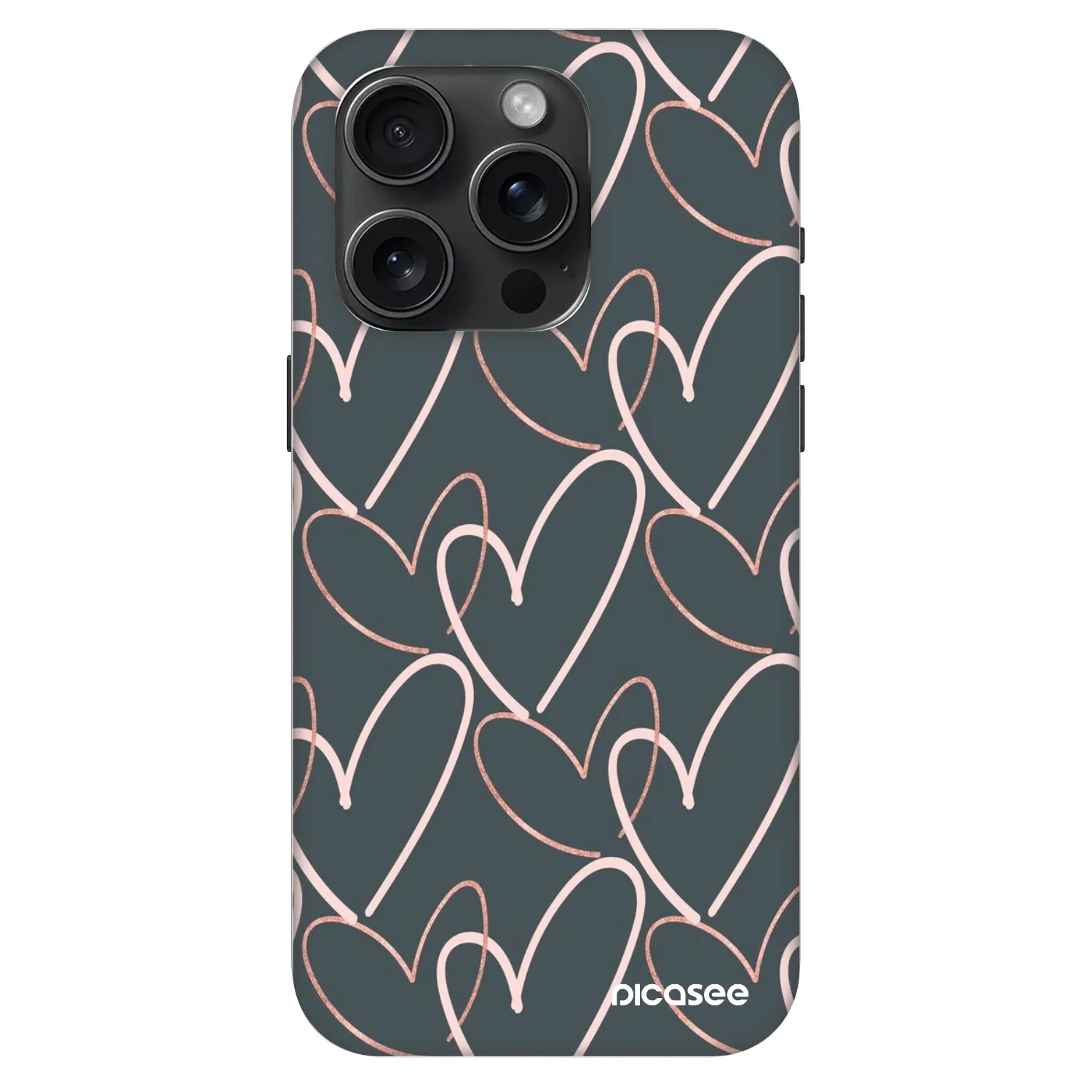 Picasee Fashion Case MagSafe za Apple iPhone 15 Pro - Lots of love