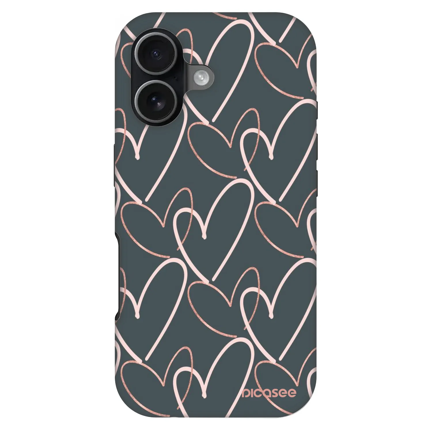 Picasee Fashion Case MagSafe za Apple iPhone 17 - Lots of love