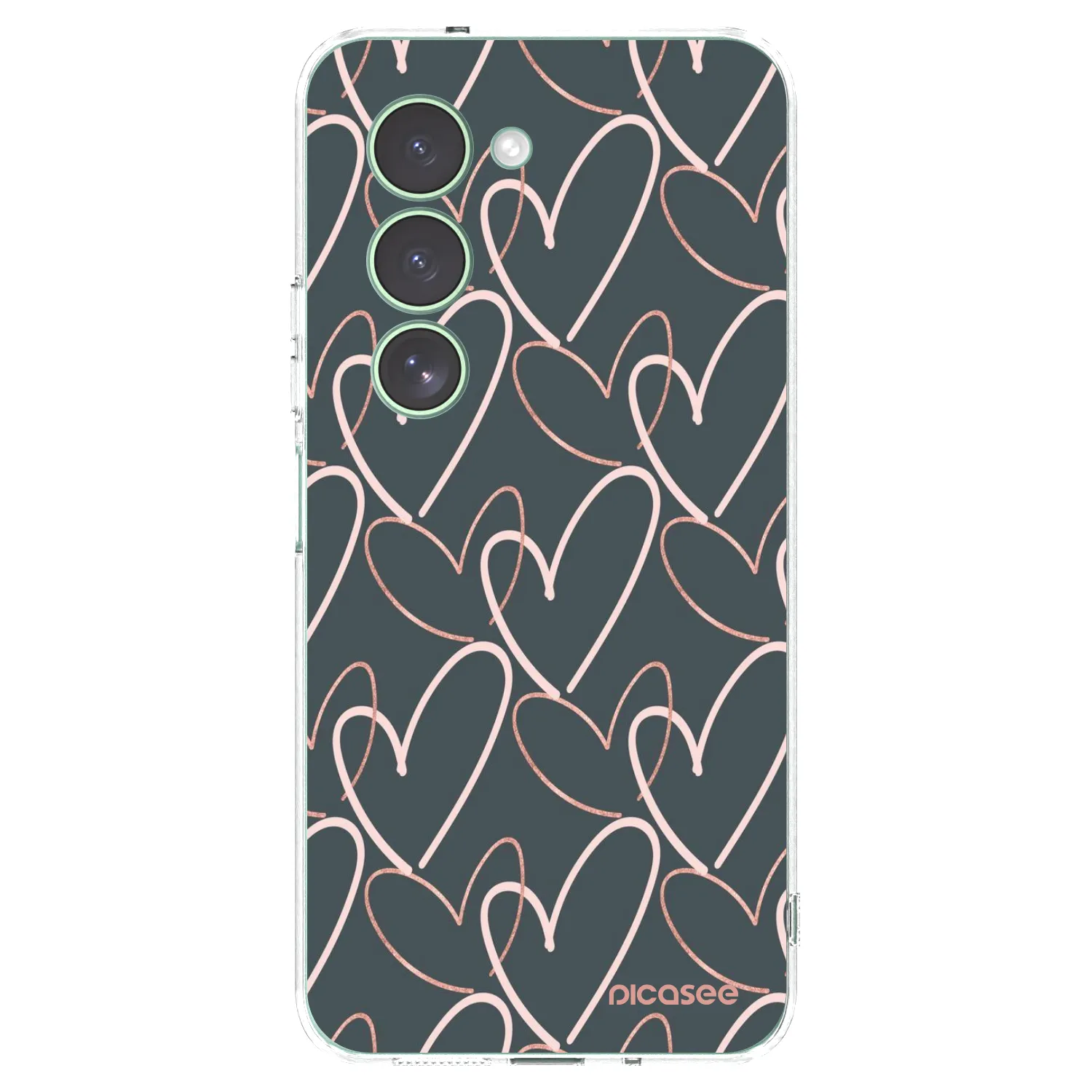 Picasee silikonski prozorni ovitek za Xiaomi Redmi 15 5G - Lots of love