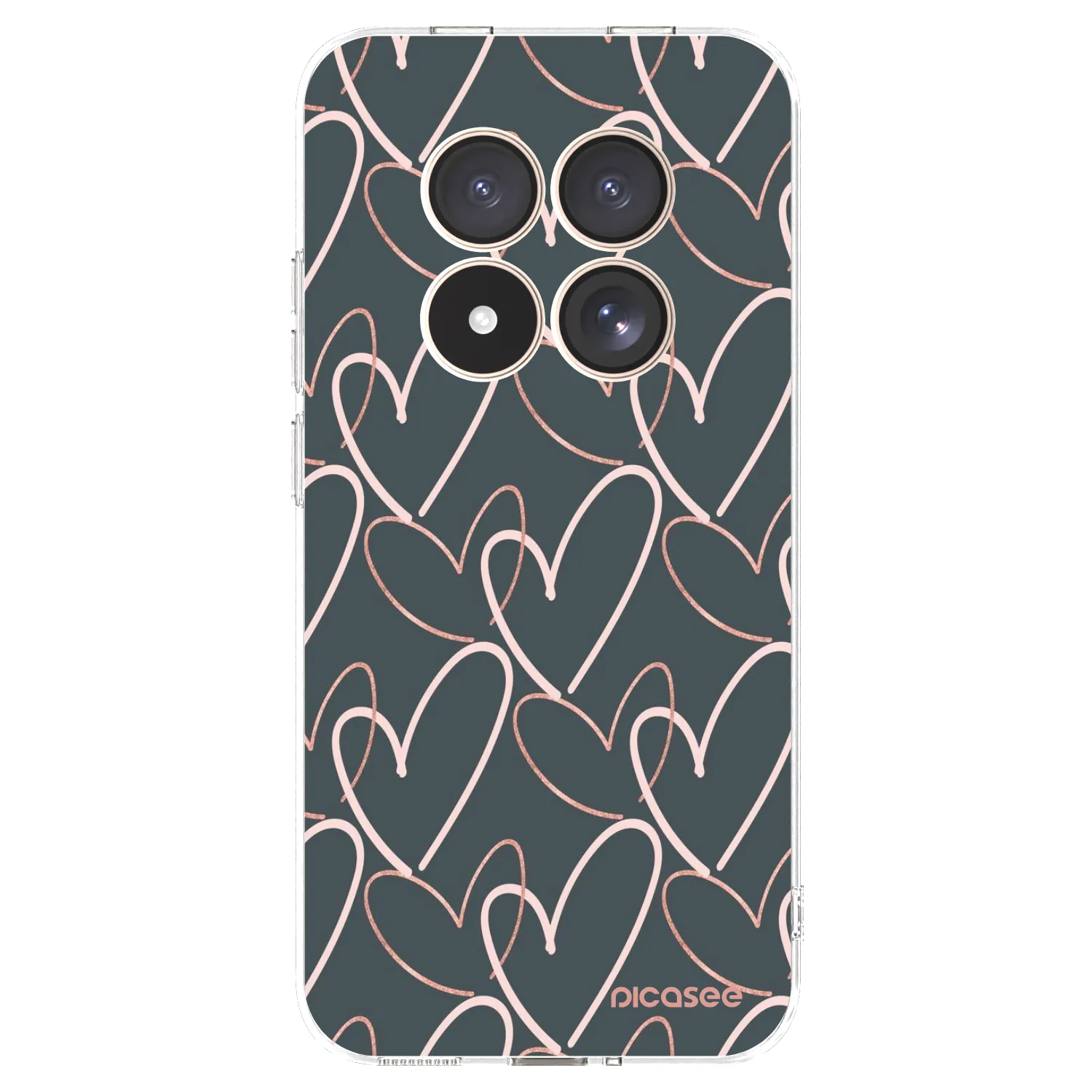 Picasee silikonski prozorni ovitek za Xiaomi Redmi Note 15 Pro 4G - Lots of love