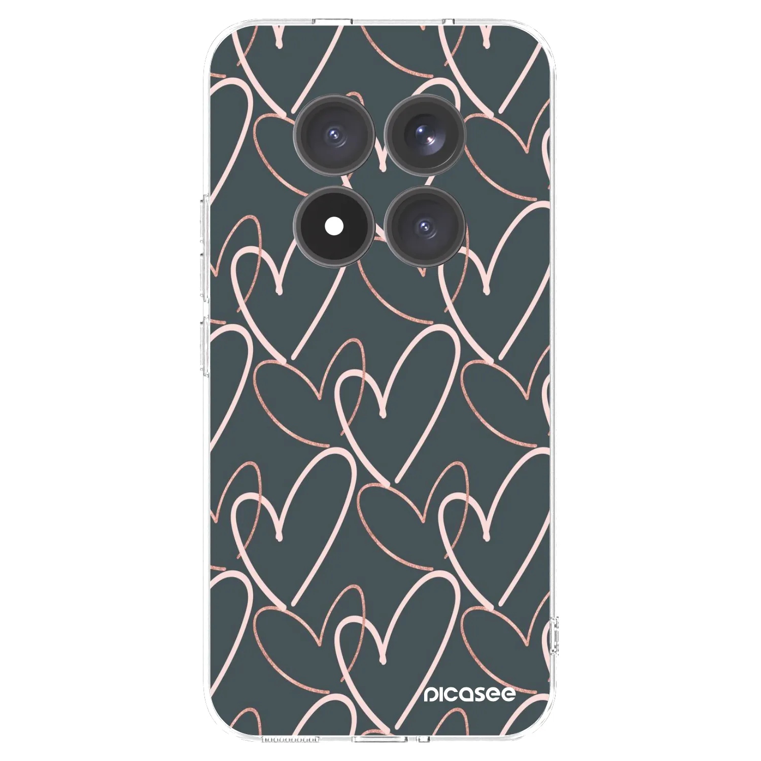 Picasee silikonski prozorni ovitek za Xiaomi Redmi Note 15 Pro+ - Lots of love
