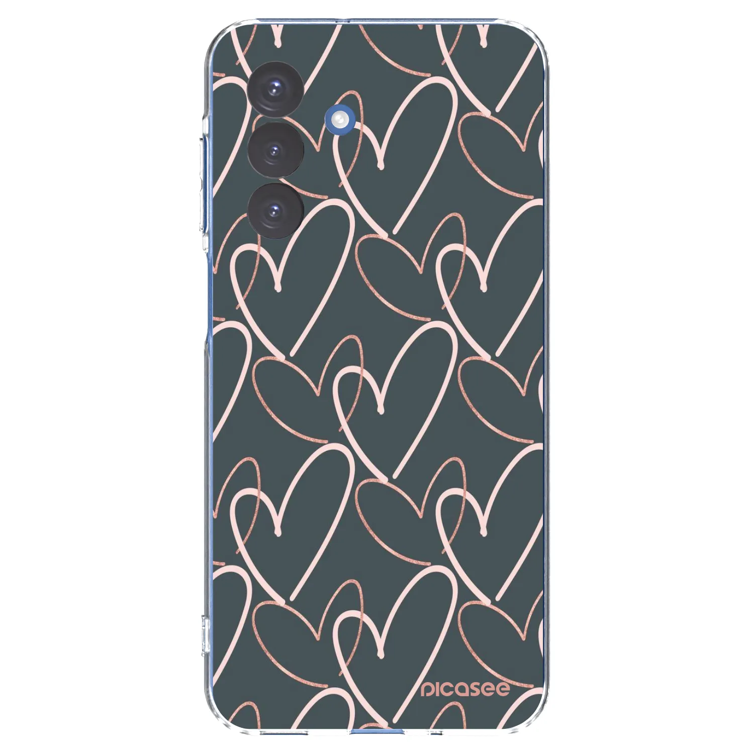 Picasee silikonski prozorni ovitek za Samsung Galaxy A17 5G - Lots of love