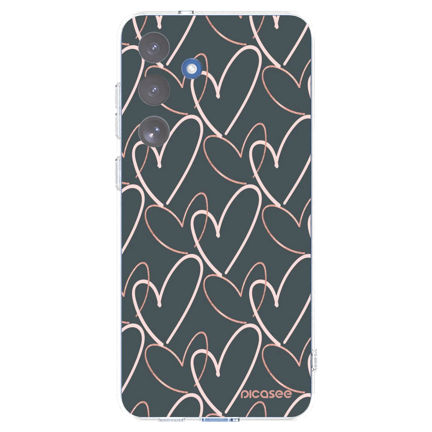 Picasee silikonski prozorni ovitek za Samsung Galaxy S25 FE 5G - Lots of love