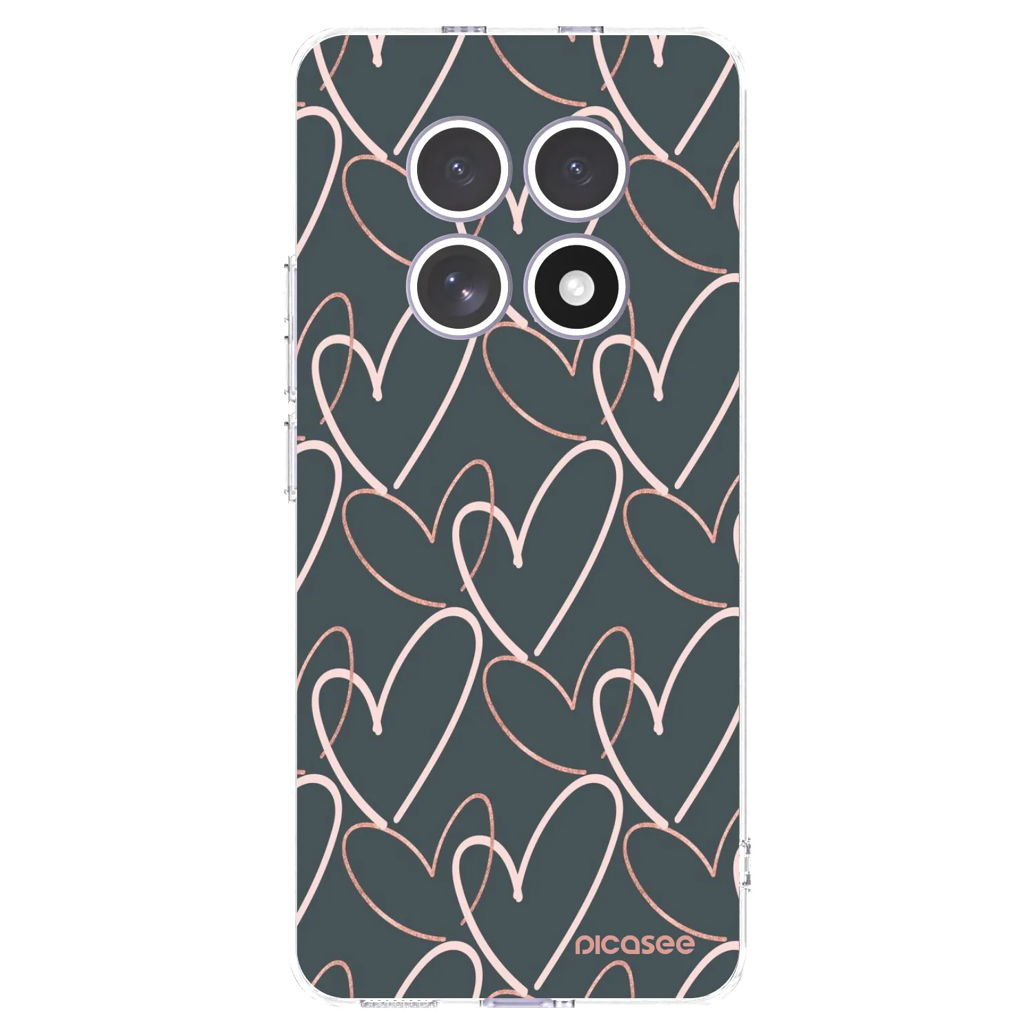 Picasee silikonski prozorni ovitek za Xiaomi Redmi Note 15 - Lots of love