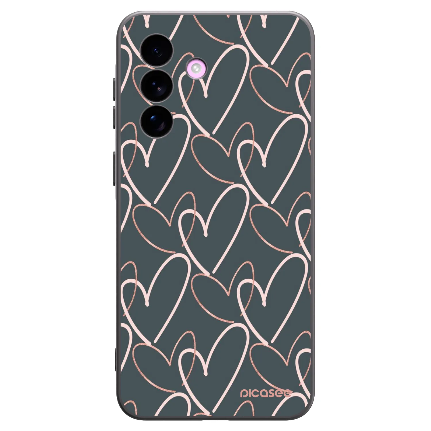 Picasee silikonski črni ovitek za Samsung Galaxy A57 5G - Lots of love