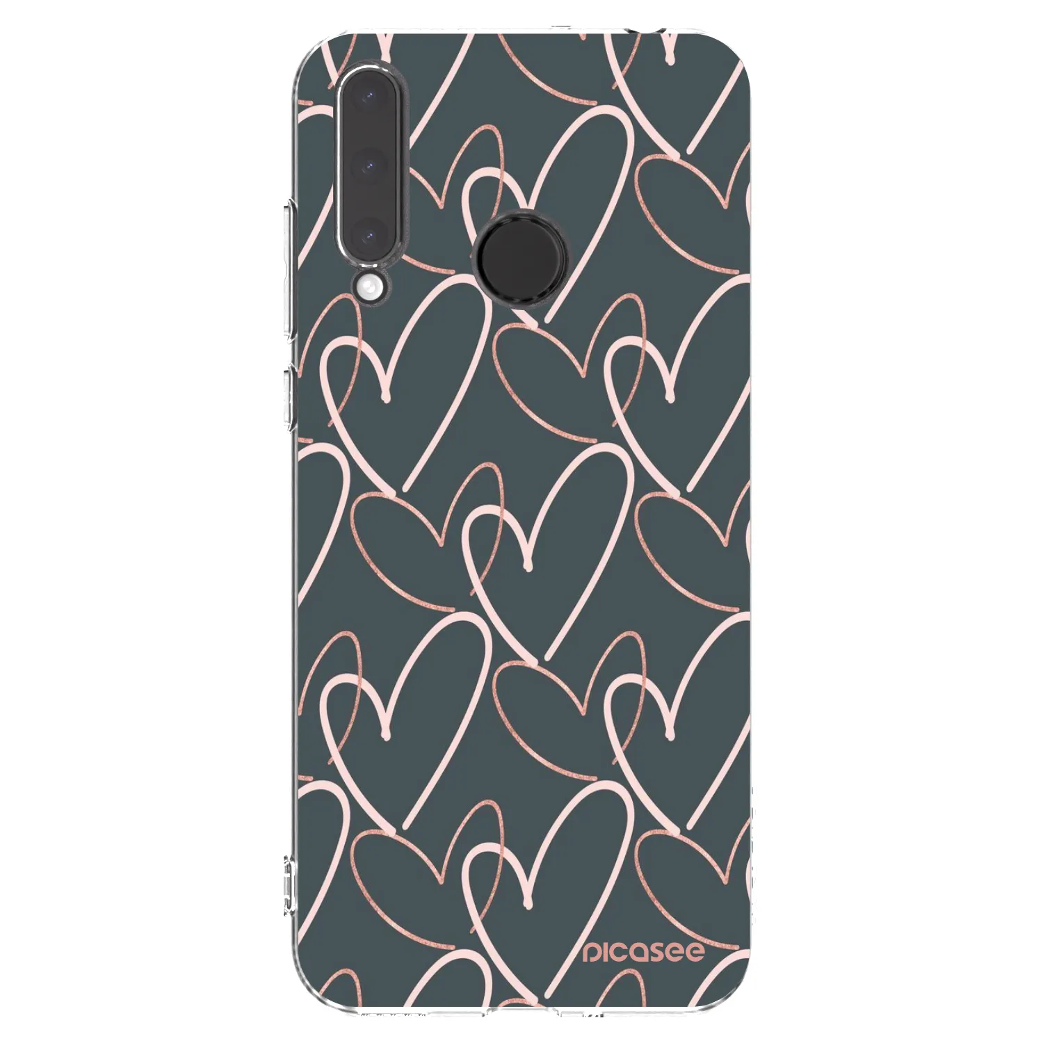Picasee silikonski prozorni ovitek za Honor 20 Lite - Lots of love