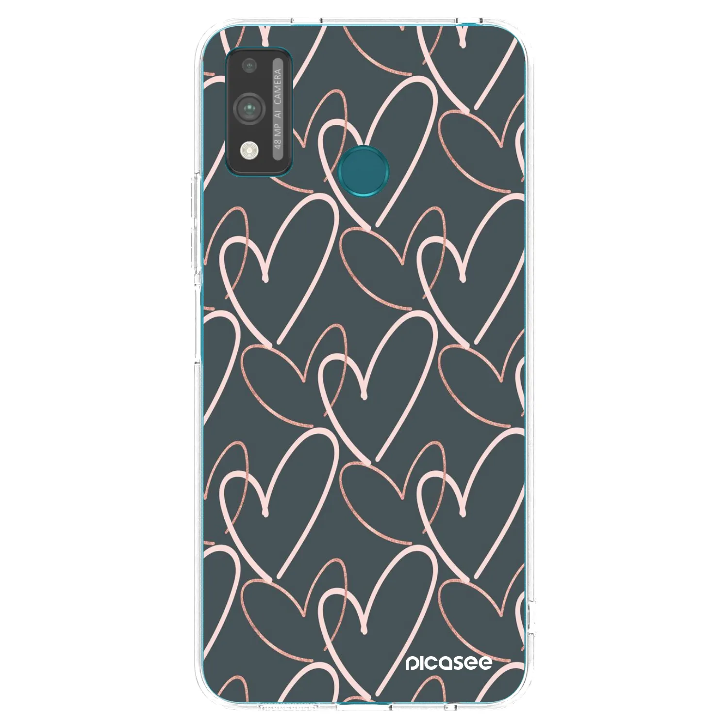 Picasee silikonski prozorni ovitek za Honor 9X Lite - Lots of love
