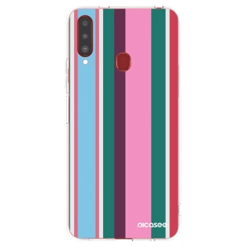 Picasee silikonski prozorni ovitek za Samsung Galaxy A20s - Cabana club