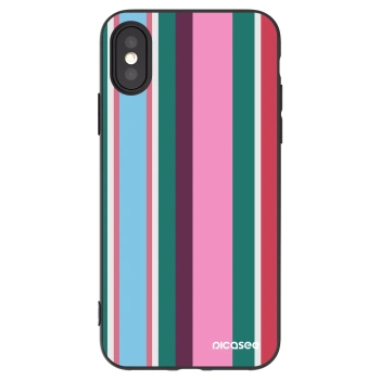 Picasee silikonski črni ovitek za Apple iPhone X/XS - Cabana club