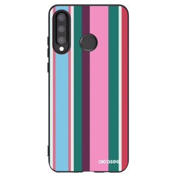 Picasee silikonski črni ovitek za Huawei P30 Lite - Cabana club