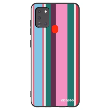 Picasee silikonski črni ovitek za Samsung Galaxy A21s - Cabana club